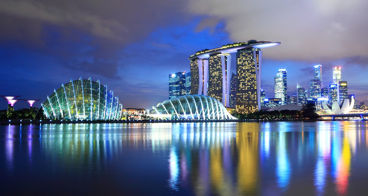 Marina Bay in Singapore