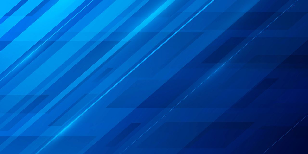 Abstract background with blue line design