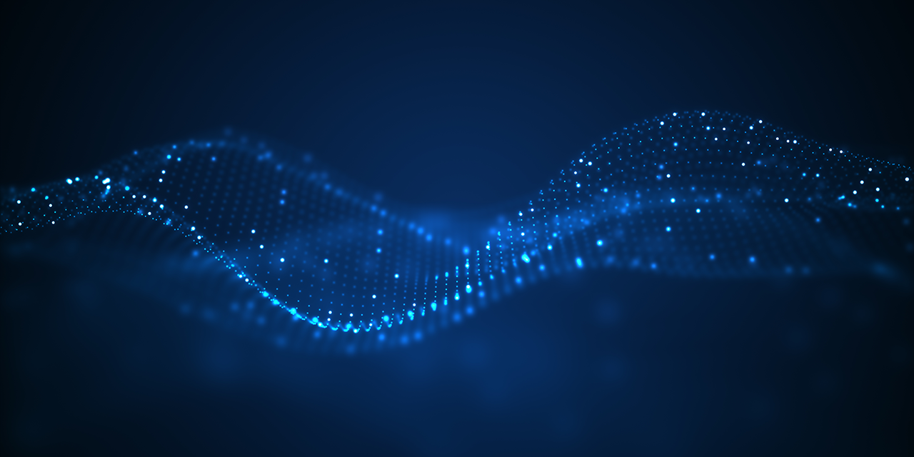 Abstract image of optical sensors