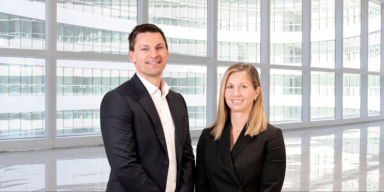 Michael Holgate and Becca Schlagenhauf, Partners