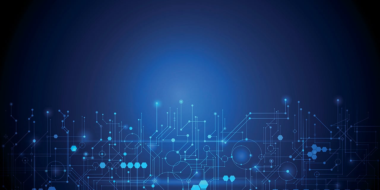 Abstract image of network connections