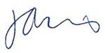 Joanna Arras signature